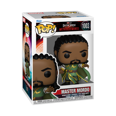 Figura Funko Pop! Master Mordo na embalagem