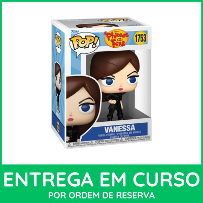 Figura Funko Pop! Vanessa Phineas and Ferb 1753 na caixa
