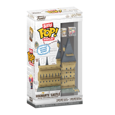 Caixa de brinquedo Funko Bitty Pop Castelo de Hogwarts para coleção