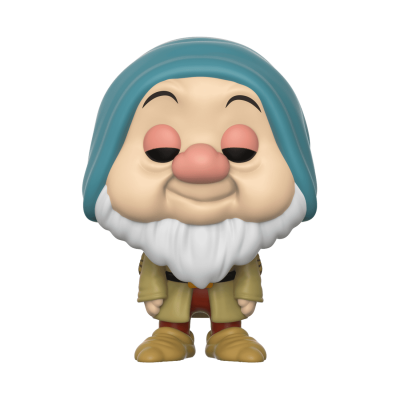 Figura Funko Pop de anão com gorro azul e barba branca