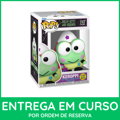 Boneco Funko Pop KEROPPI na embalagem