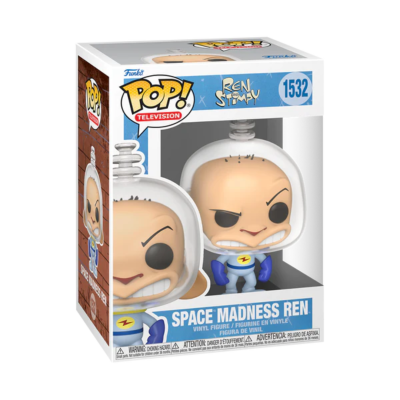 Figura Funko Pop! Space Madness Ren da série Ren & Stimpy na caixa original