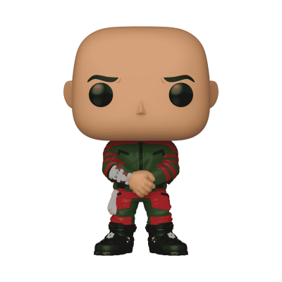 Figura colecionável Funko Pop personagem de fato de piloto