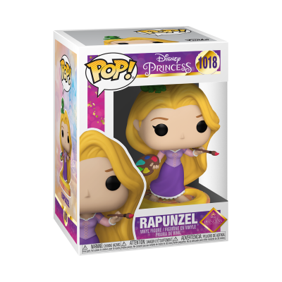 Figura Funko Pop de Rapunzel da Disney Princess na caixa