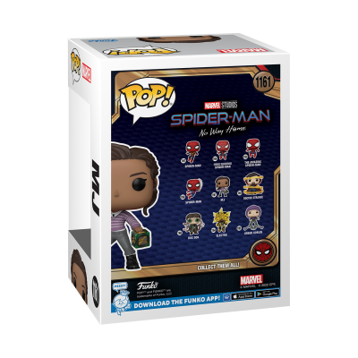 Caixa brinquedo Funko Pop Marvel Spider-Man No Way Home com vários personagens