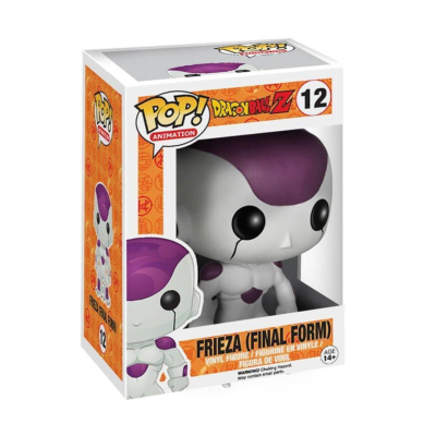 Figurinha de vinil Frieza (Final Form) Dragon Ball Z na caixa