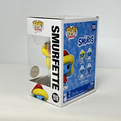 Caixa Funko Pop! Smurfette The Smurfs número 1516
