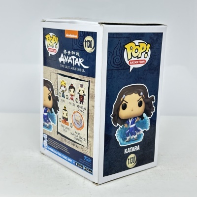 Caixa do boneco POP! Animation Katara da série Avatar The Last Airbender