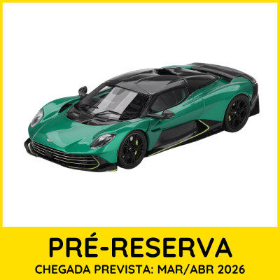 Miniatura de carro desportivo verde com detalhes a preto e amarelo