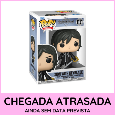 Funko Pop! Xion with Keyblade na caixa, Kingdom Hearts, número 1121