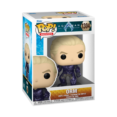 Figura Funko Pop! ORM Aquaman and the Lost Kingdom nº1304 em caixa