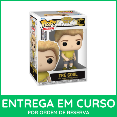 Figura Funko Pop! Rocks Tré Cool Green Day na caixa