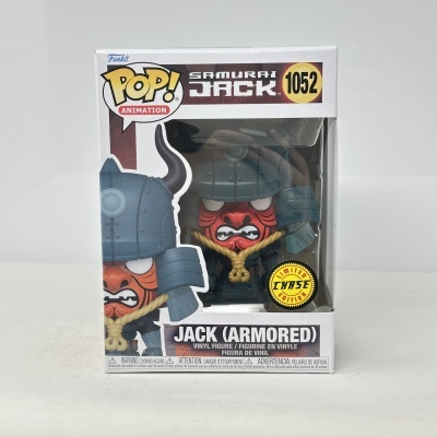 Funko Pop! Samurai Jack 1052 Jack Armored figura de vinil na caixa
