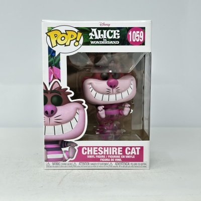 Caixa de figura em vinil do Cheshire Cat de Alice no País das Maravilhas