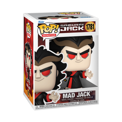 Funko Pop! Samurai Jack Mad Jack vinil na caixa