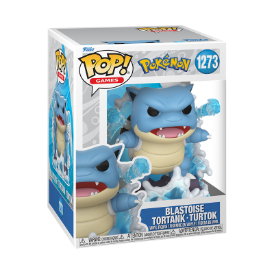 Boneco Funko Pop! de Blastoise do Pokémon em caixa