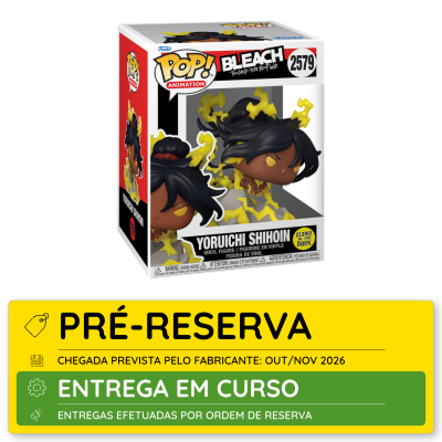 Figura Funko POP! Yoruichi Shihouin Bleach embalagem
