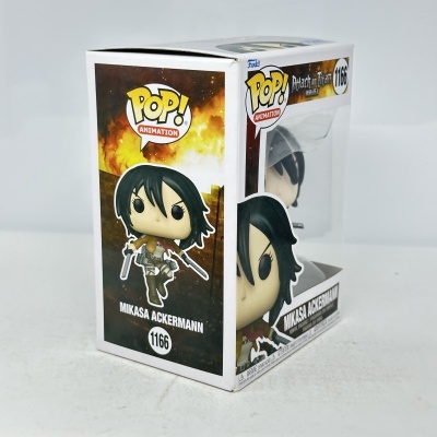 Caixa Funko Pop! mikasa ackermann attack on titan