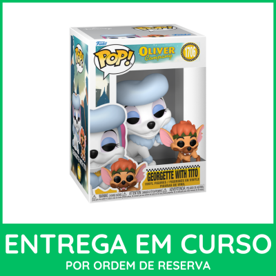 Caixa Funko Pop! Oliver e Companhia Georgette with Tito