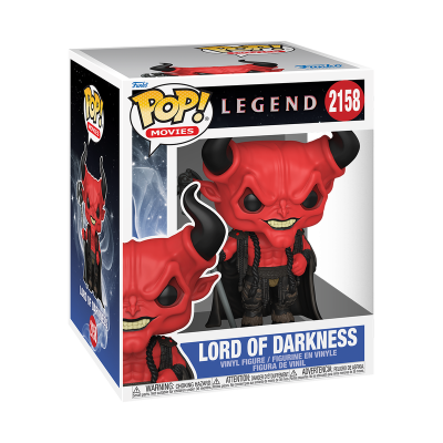 Boneco de vinil Pop! Movies Legend LORD OF DARKNESS na embalagem
