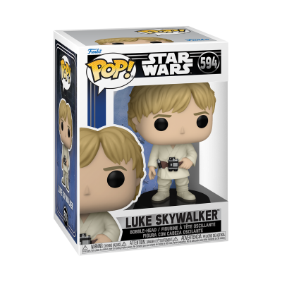 Figura Funko Pop! Luke Skywalker Star Wars com caixa