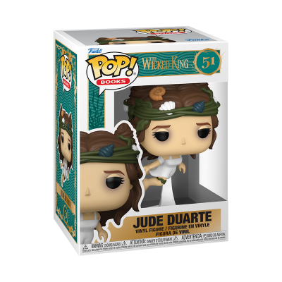 Figura Funko Pop Jude Duarte da série The Wicked King na caixa original