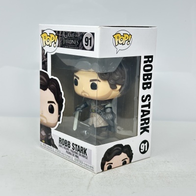 Funko Pop Robb Stark Game of Thrones na caixa