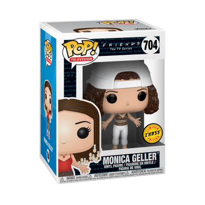 Funko Pop! Monica Geller da série Friends número 704 em caixa