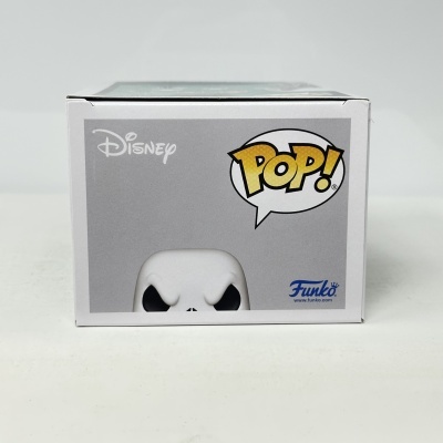 Caixa de Funko POP! Disney com figura branca na frente