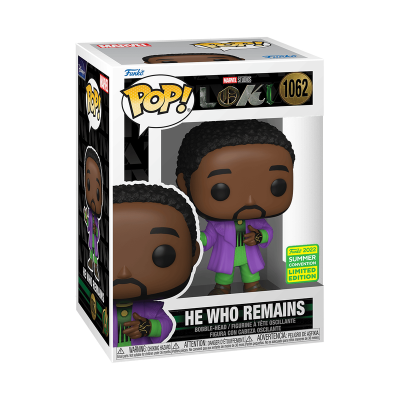 Figura Funko Pop! He Who Remains, Loki, edição limitada