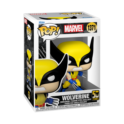 Figura Funko Pop! Wolverine Marvel na embalagem