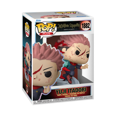 Funko Pop! Plus Yuji Itadori Jujutsu Kaisen figura de vinil na caixa