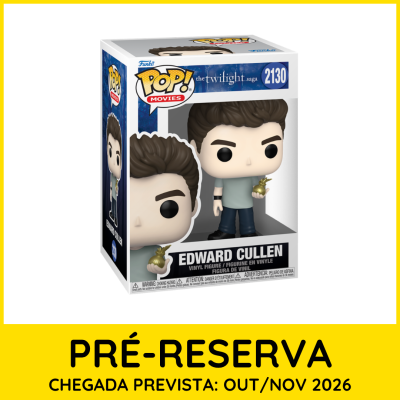 Figura Funko Pop! Edward Cullen Twilight n.º 2130 em embalagem