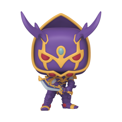 Funko Pop personagem roxo com espada