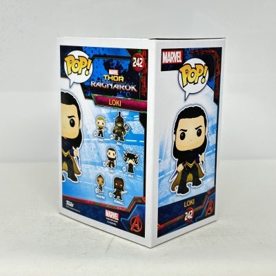 Caixa Funko Pop! Marvel Thor Ragnarok Loki 242