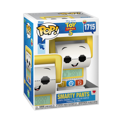 Figura Funko Pop! Smarty Pants Toy Story 5 vinil na caixa