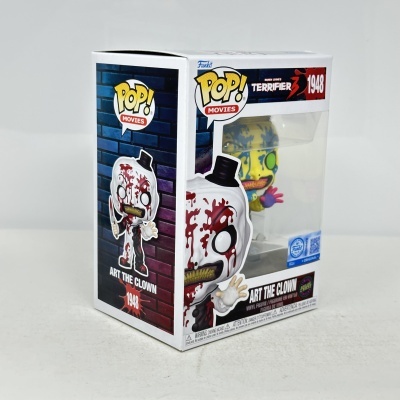 Funko Pop! Art The Clown Terrifier 3 em caixa