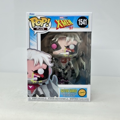 Boneco Funko Pop Plus Wolverine X-Men 1997 Bastion Nimrod Limited Chase Edition na caixa