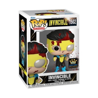 Figura Pop! Invincible nº 1502 em caixa com janela transparente