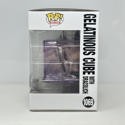 Caixa da figura POP! Deluxe 1069 Gelatinous Cube with Dracolich