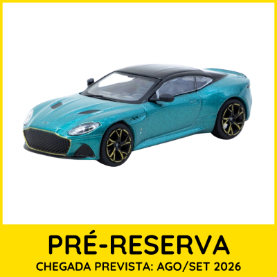 Miniatura de carro desportivo azul metálico com tejadilho preto e jantes preto e dourado