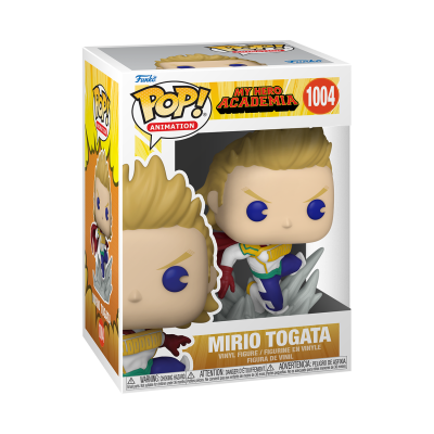Figura Funko Pop! Mirio Togata My Hero Academia na caixa