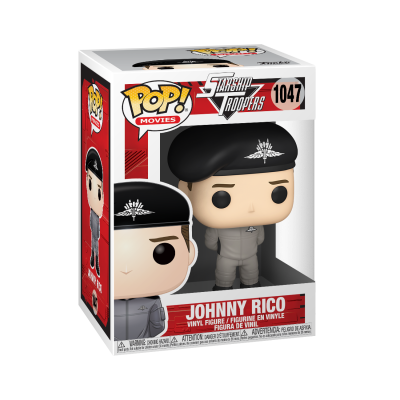 Figura de vinil Pop! Movies Johnny Rico Starship Troopers dentro da caixa