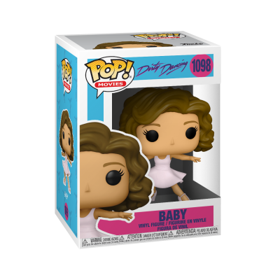 Figura de vinil Baby do filme Dirty Dancing numa caixa Pop! Movies