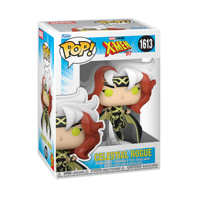Figura Funko Pop Celestial Rogue X-Men 97 na embalagem