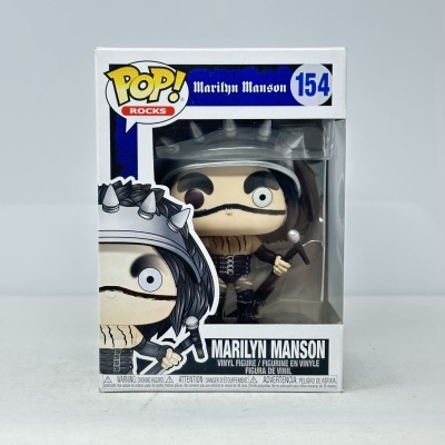 Figura de vinil Marilyn Manson POP! ROCKS nº 154 na caixa