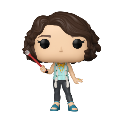 Figura de vinil Funko Pop com roupa casual e varinha