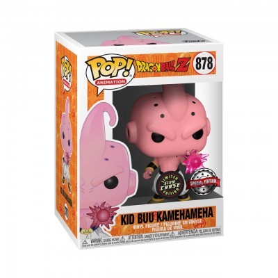 Figura Pop! Animation Dragon Ball Z Kid Buu Kamehameha em embalagem