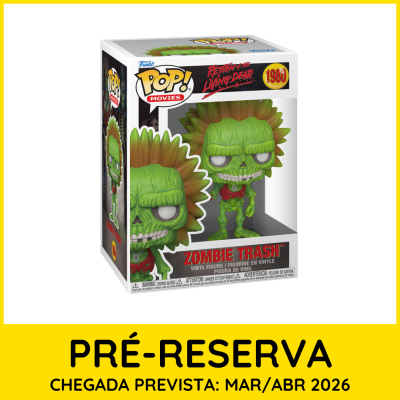 Figura Funko Pop Zombie Trash vinil embalagem Return of the Living Dead 1980