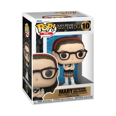 Funko Pop Mary Katherine Gallagher Saturday Night Live 50 Nº 10 na caixa